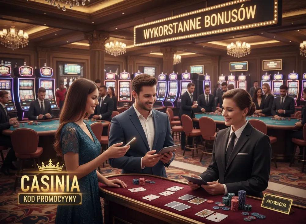 Casinia kod promocyjny - aktywacja i wykorzystanie