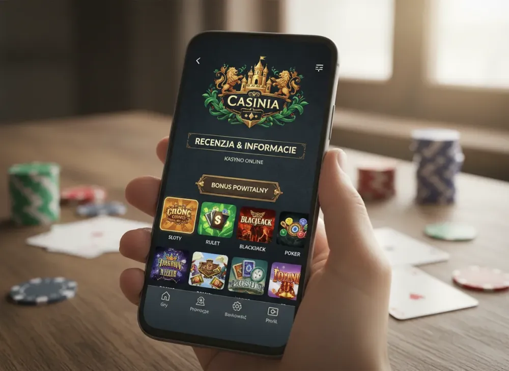 Casinia - recenzja i informacje o kasynie online