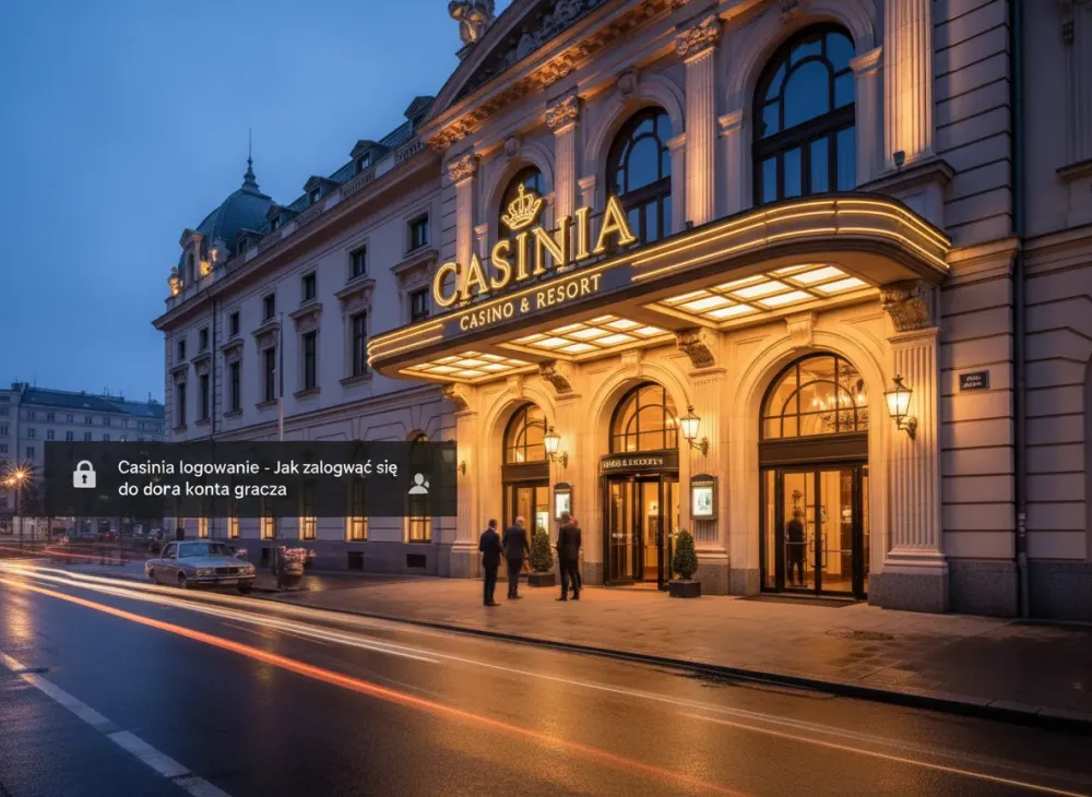 Casinia logowanie - Jak zalogować się do konta gracza