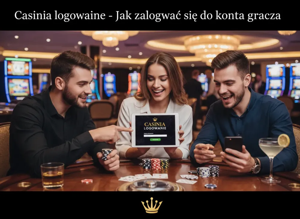 Casinia logowanie - Jak zalogować się do konta gracza
