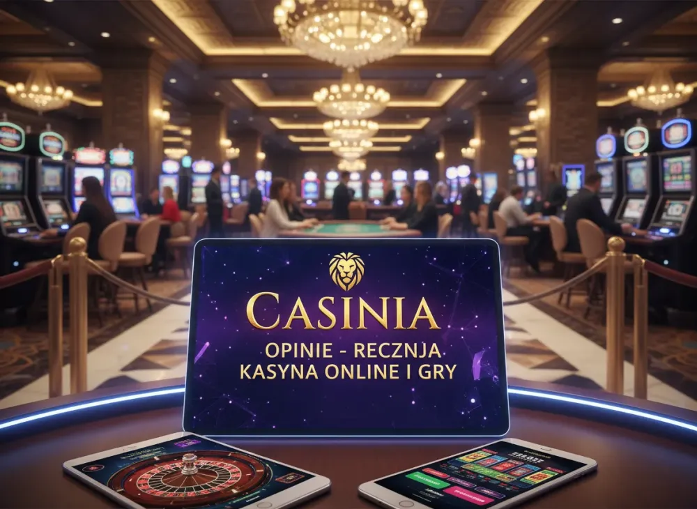 Casinia opinie - recenzja kasyna online i gry